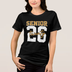 T-shirt En Tri-matière Terminé 2026 Rétro Promotion 2026 Diplômé 2026