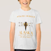T-shirt En Tri-matière Territoire De L'Alaska Insecter L'Esquimteur À Qua (Recto)