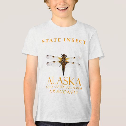 T-shirt En Tri-matière Territoire De L'Alaska Insecter L'Esquimteur À Qua (Recto)