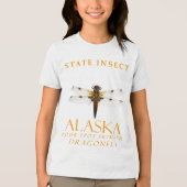 T-shirt En Tri-matière Territoire De L'Alaska Insecter L'Esquimteur À Qua (Recto)