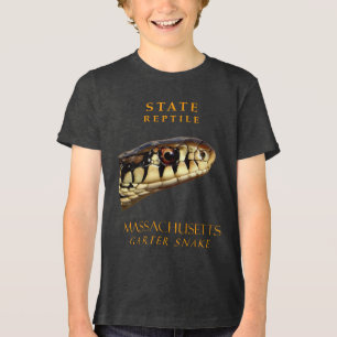 T-shirt En Tri-matière Territoire du Massachusetts Reptile Le serpent à r