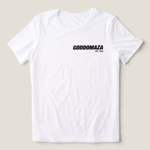T-SHIRT EN TRI-MATIÈRE TÊTE OG MOMOKO EN COULEUR EN RETOUR
