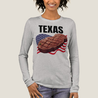 T-shirt En Tri-matière Texas Femme Bella+Canvas long manches