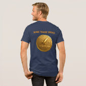 T-shirt En Tri-matière TexitCoin Gold Coin Back And Armadillo Front (Évier)
