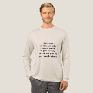 T-shirt En Tri-matière Texte drôle sur les femmes et les hommes.