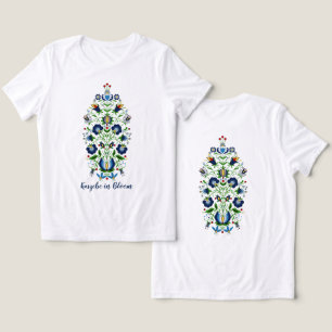 T-shirt En Tri-matière Texte personnalisé Colonne du jardin cachoube