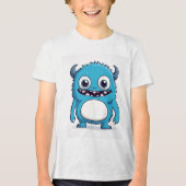 T-shirt En Tri-matière The Blue Monster protecting you (Recto)