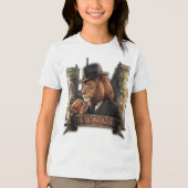 T-shirt En Tri-matière The Lionfather – Mafia Style Lion in Suit (Recto)