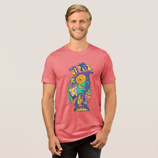 T-shirt En Tri-matière The Lizard Dilemma (Recto plein)