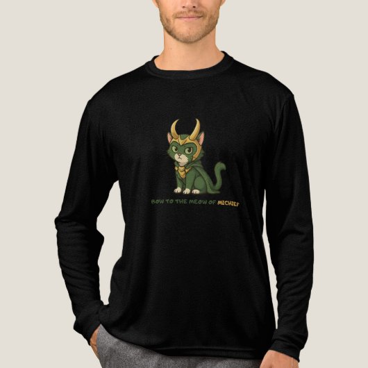 T-shirt En Tri-matière The Loki Cat (Recto)