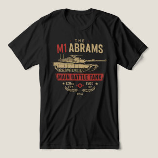T-shirt En Tri-matière The M1 Abrams - Main Battle Tank