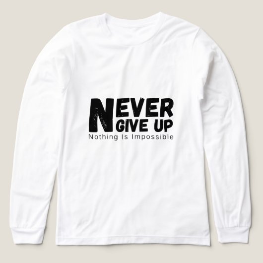 T-shirt En Tri-matière The Power of Persistence (Motif recto)