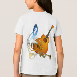 T-shirt En Tri-matière Thèmes de célébration pour les amoureux de la musi