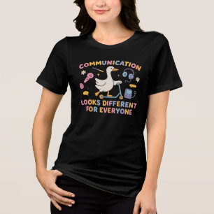 T-shirt En Tri-matière Thérapie vocale SLP Silly Goose Communication Appa