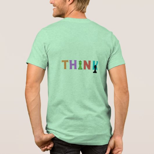 T-shirt En Tri-matière #ThinkT-Shirt (Verso)