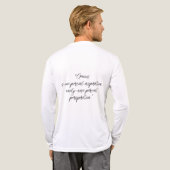 T-shirt En Tri-matière Thomas A Edison (Verso complet)