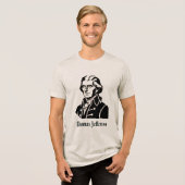 T-shirt En Tri-matière Thomas Jefferson (Recto plein)
