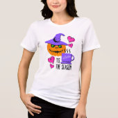 T-shirt En Tri-matière Tis the Season Pumpkin Spice Halloween T-Shirt (Recto)