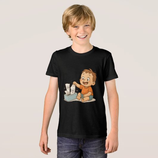 T-shirt En Tri-matière Tissus en difficulté (Recto plein)