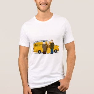 T-SHIRT EN TRI-MATIÈRE "TIT"