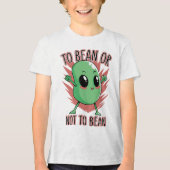 T-shirt En Tri-matière To bean or not to bean (Recto)