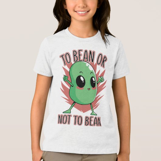 T-shirt En Tri-matière To bean or not to bean (Recto)