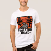 T-shirt En Tri-matière Tokaido Road - Japan - Samurai (Recto)