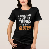 T-shirt En Tri-matière Tolérance gluten Unisex T-shirt style Softstyle -  (Recto)