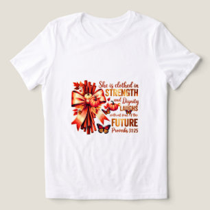 T-shirt En Tri-matière Tomber pour Jésus Faith & Fall Vibes Christian
