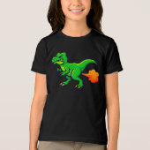 T-shirt En Tri-matière Tootin' T-Rex Funny Dino Fart (Recto)