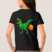 T-shirt En Tri-matière Tootin' T-Rex Funny Dino Fart (Verso)