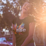 T-shirt En Tri-matière Toujours je lève Phoenix Tri-Blend Chemise<br><div class="desc">Donnez du pouvoir à vous-même et à d'autres avec ce t-shirt tricolore,  "Still I I Rise" phoneix !</div>