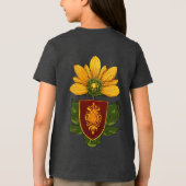 T-shirt En Tri-matière Tournesol & Soleil - Symbole de l'optimisme et de (Verso)