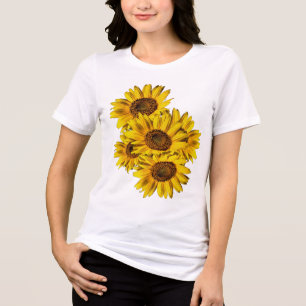 T-shirt En Tri-matière Tournesols 