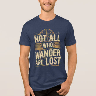 T-shirt En Tri-matière Tous ceux qui errent ne sont pas perdus