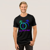 T-shirt En Tri-matière Tout Amour Est Un Symbole Mars Valide (Recto plein)