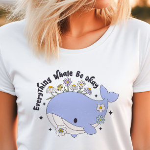 T-shirt En Tri-matière Tout Va Bien Baleine