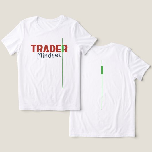 T-shirt En Tri-matière Trader Mindset – Discipline Focused Trading (Design Recto & Verso)