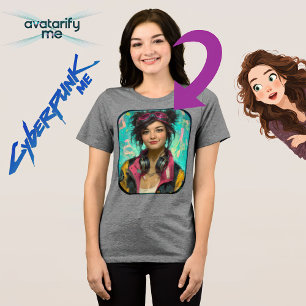 T-shirt En Tri-matière Transformez-vous ou n'importe qui en un caractère
