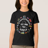 T-shirt En Tri-matière Transport autour du monde (Recto)