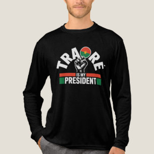 T-shirt En Tri-matière Traore Ibrahim Traoré est mon président - Capitain