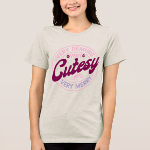 T-shirt En Tri-matière Très Discret Très Mignon Noël