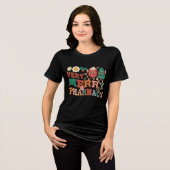 T-shirt En Tri-matière Très joli Noël en pharmacie (Recto plein)