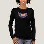 T-shirt En Tri-matière Tribal Winged Heart (Recto)