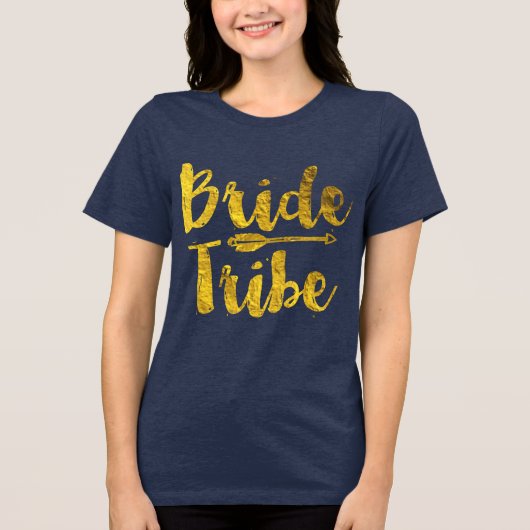 T-shirt En Tri-matière Tribe de mariée (Recto)