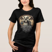 T-shirt En Tri-matière Trick or Treat Winged Demon Design (Recto)