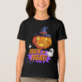 T-shirt En Tri-matière Trick ou Treat ! Halloween (Recto)