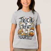 T-shirt En Tri-matière Trick Ou Treat Yself - Halloween (Recto)