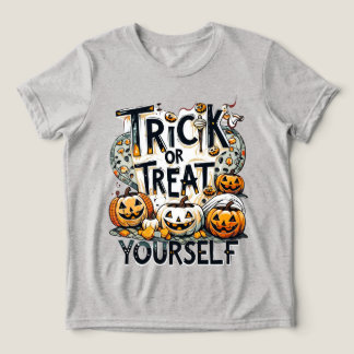 T-shirt En Tri-matière Trick Ou Treat Yself - Halloween