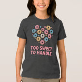 T-shirt En Tri-matière Trop doux à manipuler | Enfants Donut (Recto)